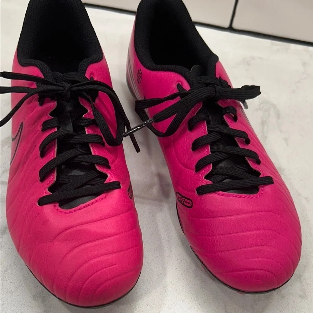 Nike Kids' Tiempo Legend 10 Club FG Soccer Cleats Pink Girl